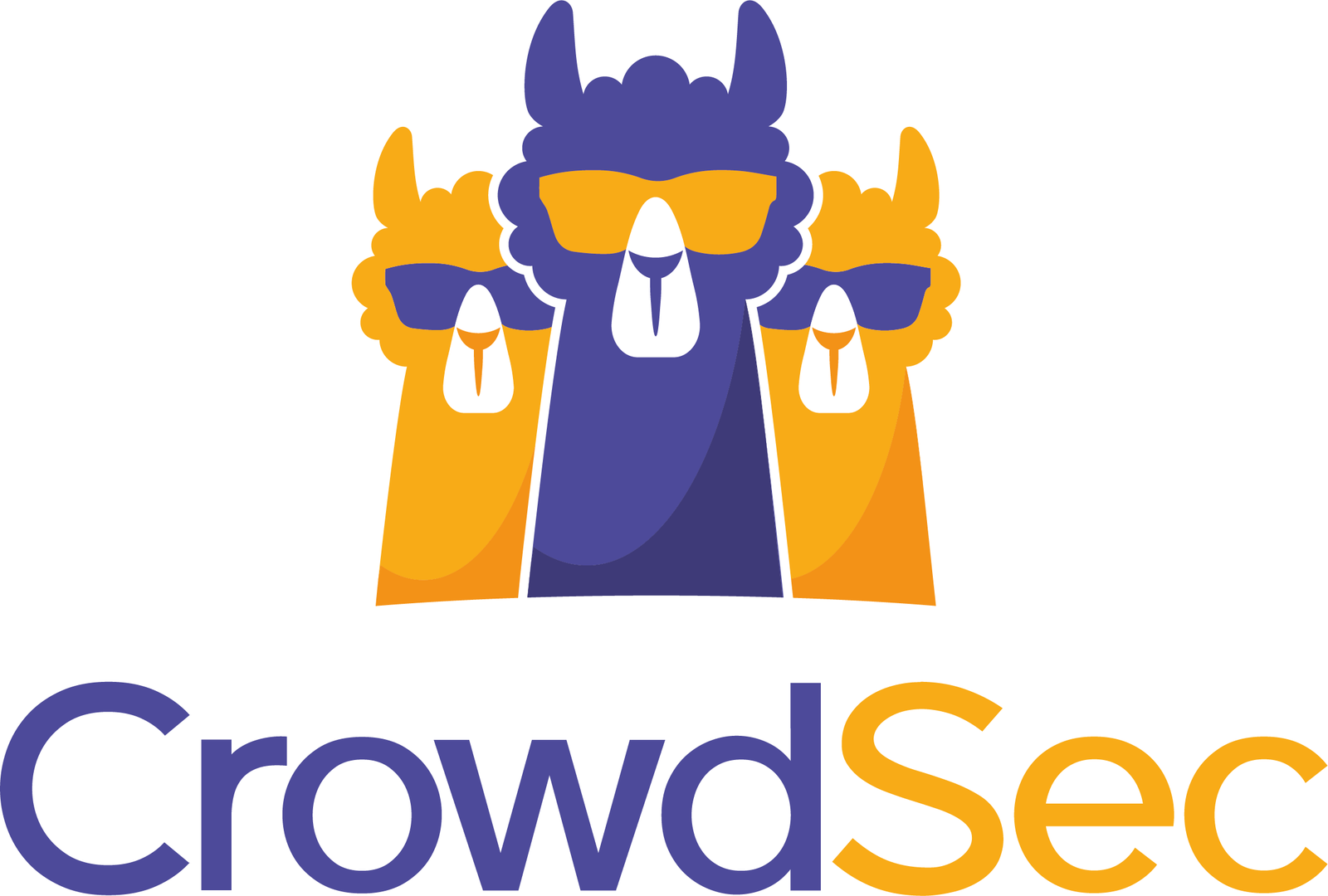 CrowdSec logo on a dark background