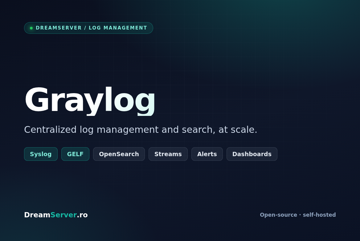 Graylog log management platform